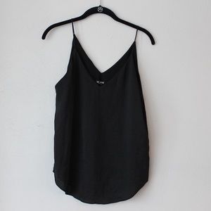 Express Women Black Tank Top Sleek Versatile